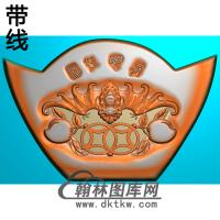 蝙蝠精雕图（BF-077)