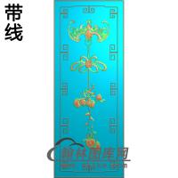 蝙蝠精雕图（BF-113)
