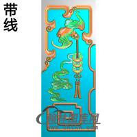 蝙蝠精雕图（BF-177)