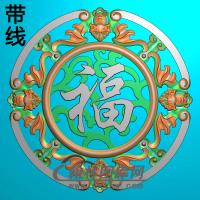 蝙蝠精雕图（BF-216)