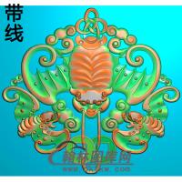 蝙蝠精雕图（BF-237)