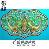 蝙蝠精雕图（BF-262)