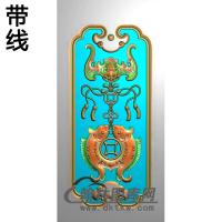庄老板沙发背板精雕图(BF-678)