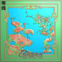 H-3013-松鹤精雕图（SH-291）