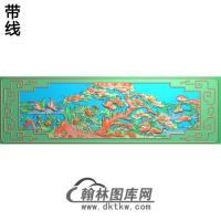 HN-542-松鹤精雕图（SH-293）