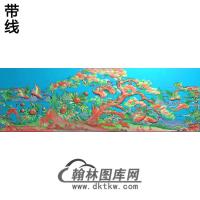 SH-465-松鹤精雕图（SH-330）