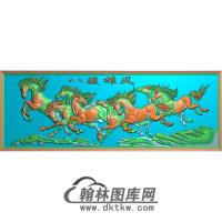35八骏雄风30无线精雕图(JM-002)