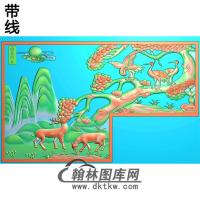 HD-216-花草动物系列精雕图(L-009)