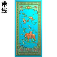 DX-2000花板象精雕图(DX-011)