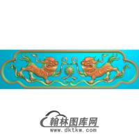 SZ-305-狮子无线精雕图(SZ-023)