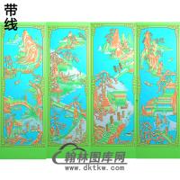 渔樵耕读精雕图7