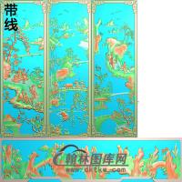 渔樵耕读精雕图10