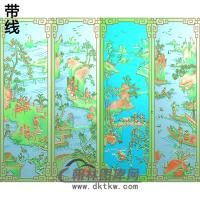 渔樵耕读精雕图11