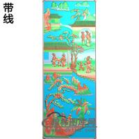 SSJZ-310山水建筑人物精雕图(SSRW-038)