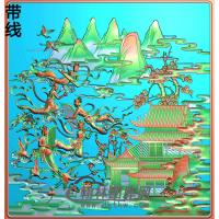 SSJZ-3038-正小门板1精雕图(SSRW-051)