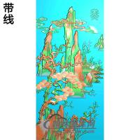 SS-008-山水系列精雕图（SSFJ-046）
