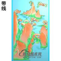 SS-066-山水系列精雕图（SSFJ-049）