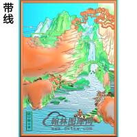 SS-067-山水系列精雕图（SSFJ-050）
