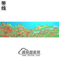 SS-076-山水系列精雕图（SSFJ-054）