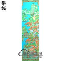 静香风景色1精雕图（SSFJ-207）