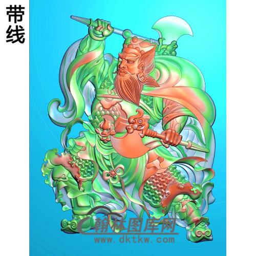 MS-1329-精品门神精雕图（MS-010）