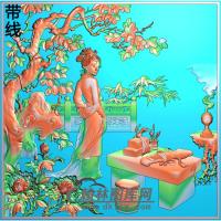 GD-2004卓文君有线精雕图（SN-027）