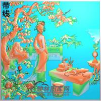 GDRW-4214汉代才女卓文君精雕图（SN-040）