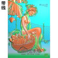 SN-020-澜沧小女精雕图（SN-090）