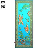 sftt-661-蝙蝠童子精雕图（TZ-073）