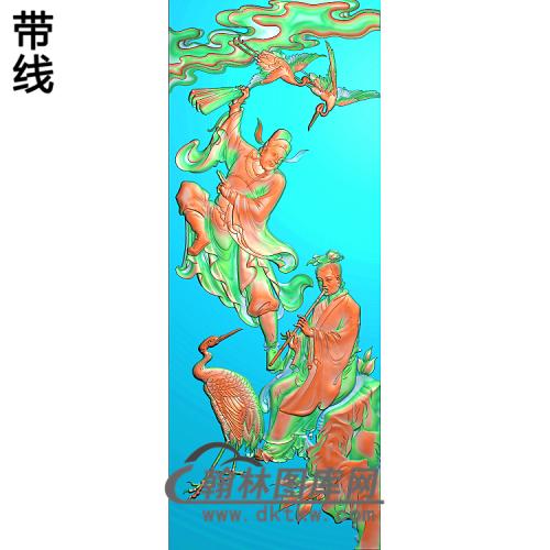 BX-0006-八仙过海精雕图(BX-016)