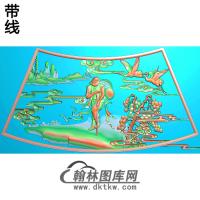 BX-1389-八仙6精雕图(BX-059)