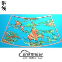 BX-1390-八仙7精雕图(BX-060)