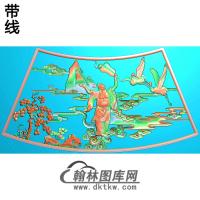 BX-8029-八仙精雕图(BX-108)