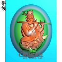 GYF-8032- 卡通八仙4有线精雕图(BX-123)