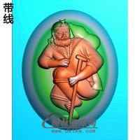 GYF-8036- 卡通八仙8有线精雕图(BX-127)