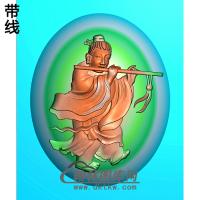 GYF-8037-老八仙1有线精雕图(BX-128)