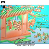 X-002-24孝图精雕图(ESSX-002)