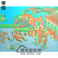 X-022-24孝图精雕图(ESSX-022)