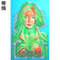 美女精雕图(XD-013)