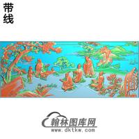 53孔子教学精雕图(GD-002)
