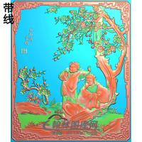 142赏菊改精雕图(GD-010)