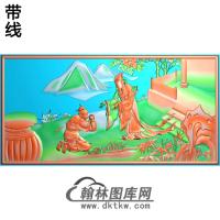 GD-006-飞虎归周精雕图(GD-073)