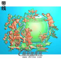 GD-016-司马光砸缸精雕图(GD-077)