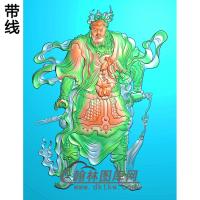 GD-2010武将精雕图(GD-099)