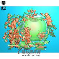 GD-7001司马光砸缸精雕图(GD-108)