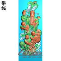 GD-7037招财进宝精雕图(GD-129)