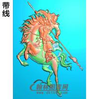 GD-7043张飞精雕图(GD-133)