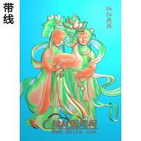 和和美美人物精雕图(GD-153)