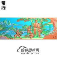 GDRW-4260人物[冠带传流][2]精雕图(GD-189)