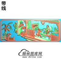 GDRW-6202风景人物画精雕图(GD-197)
